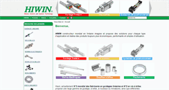 Desktop Screenshot of hiwin.fr