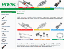 Tablet Screenshot of hiwin.fr