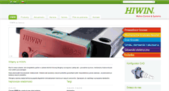 Desktop Screenshot of hiwin.pl