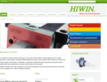 Tablet Screenshot of hiwin.it